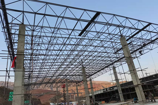 大庆钢结构网架图片
