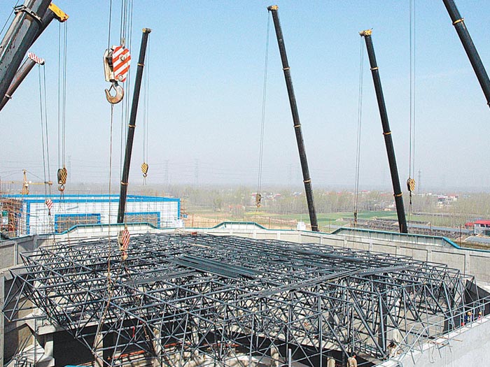 大庆网架高空滑移法