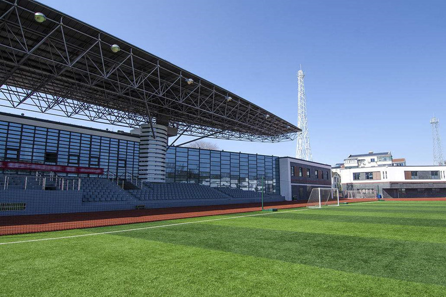 大庆体育场看台网架工程